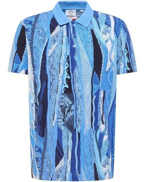 carlo colucci Polo C3742 151 - Blau