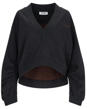 The Attico Oversize Sweatshirt – - Schwarz