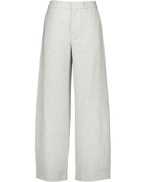 DRYKORN Pantalons Lichtgrijs 120226 Desk - Weiß