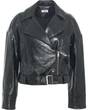 Liu Jo Biker With Glossy-Finish - Schwarz