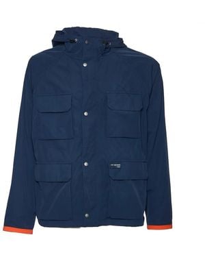 Fay Fisherman Corto Archive Windbreaker - Blau
