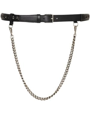 McQueen Riemen - Wit