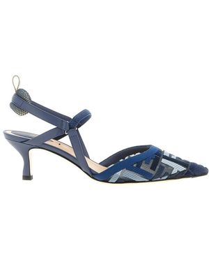 Fendi Hoge Hakken - Blauw