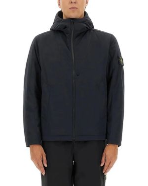 Stone Island "Micro Twill" Jacket - Blau