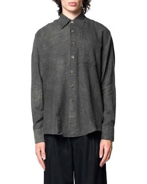 Our Legacy Above Shirt Dark Cloud - Grau