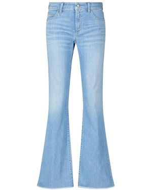 Cambio Ausgestellte Jeans Paris Aus Baumwolle - Blau