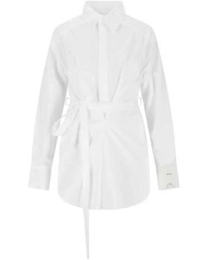 Setchu Geisha' Convertible Shirt – - Weiß