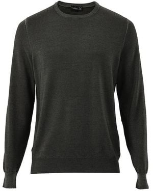 Van Laack Pullover Uni - Grün