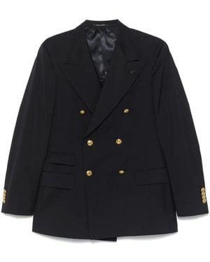 Gabriele Pasini Double-Breasted Blazer With Flap Pockets - Schwarz