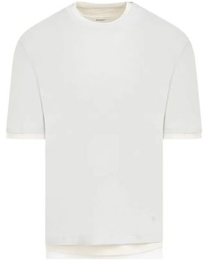 Jil Sander Polar Cotton Kit T-Shirt - Weiß