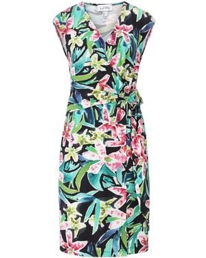 Joseph Ribkoff Midikleid Mit Blumenprint - Grün