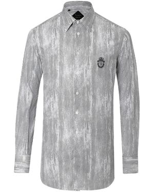 Billionaire Hemd Slim Fit - Grau