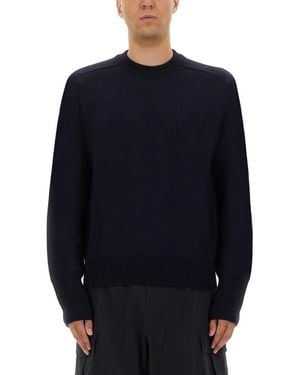 Studio Nicholson Crew Neck Sweater - Blau