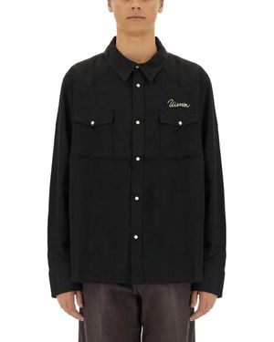 Visvim Relaxed-Fit Rayon Shirt - Schwarz
