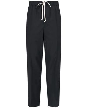 Rick Owens Wool Trousers – - Schwarz