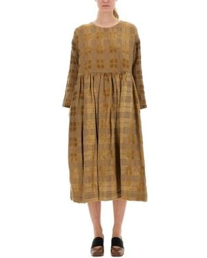 Uma Wang Midi Dress "Alexa" - Natur
