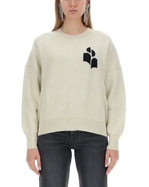 Isabel Marant Atlee Sweater - Natur