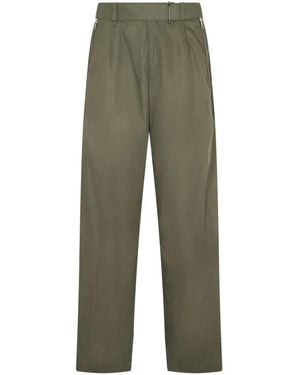 Dries Van Noten Relaxed Fit Trousers - Grün
