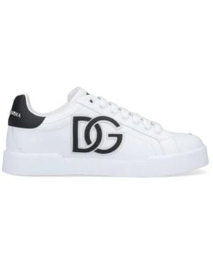 Dolce & Gabbana Low-Top Sneaker - Weiß