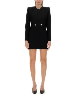 Versace Mini Grain De Poudre Dress - Schwarz