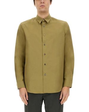 Paul Smith Regular Fit Cotton Shirt - Grün