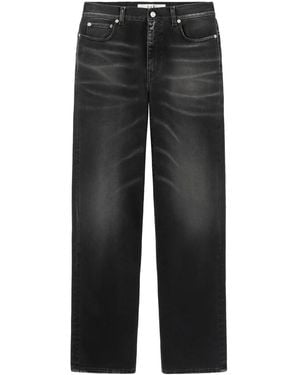 Séfr Relaxed Fit Straight Leg Jeans - Schwarz