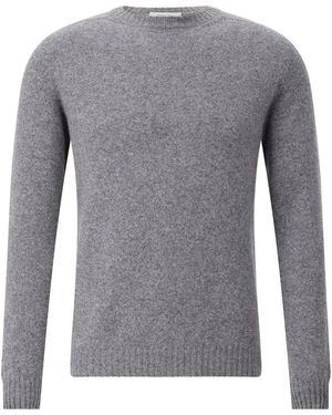 Boglioli Pullover Aus Wolle & Kaschmir - Grau