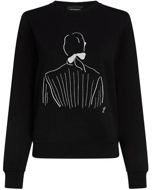 Karl Lagerfeld X Jorge Parra - Schwarz