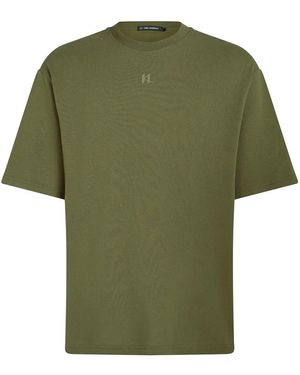 Karl Lagerfeld Pique-T-Shirt - Grün