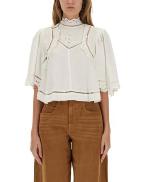Isabel Marant "Frany" Top - Weiß