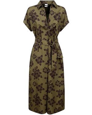 Aspesi Dresses Military - Grün