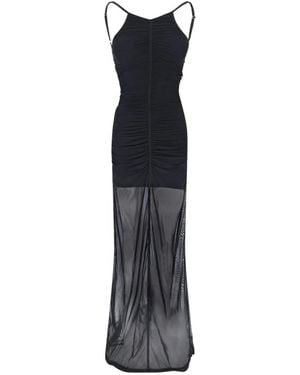 DIESEL "D-Amami" Maxi Dress - Schwarz
