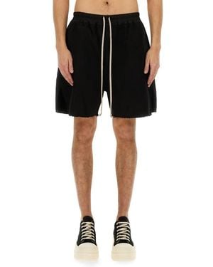 Rick Owens Zippered Boxer Shorts - Schwarz