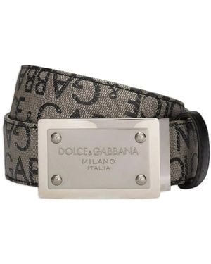 Dolce & Gabbana Riemen - Metallic