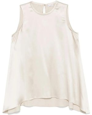 Brunello Cucinelli Top - Weiß