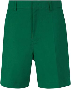 Valentino Garavani Formal Cotton Bermudas Shorts - Grün
