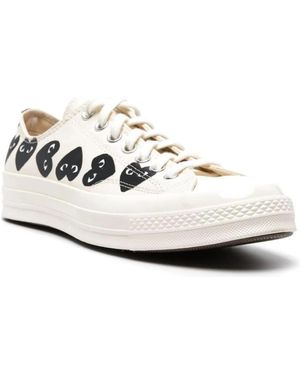 Comme des Garçons Low-Top Sneaker - Weiß