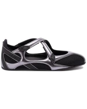 The Attico 'Floor 01' Ballerina Flats - Weiß