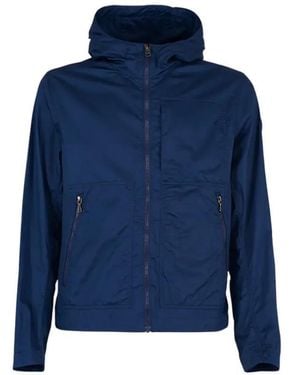 Colmar Water-Repellent Cotton Gabardine Jacket - Blau