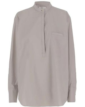 Sa Su Phi Cotton Baloon Shirt - Grau