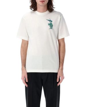 Burberry Ekd Cotton T-Shirt - Weiß