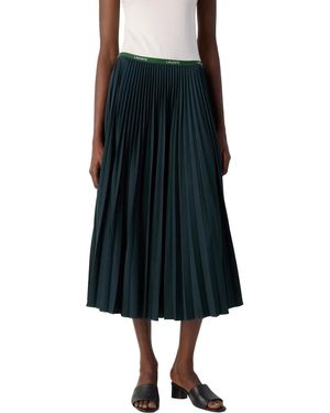 Lacoste Skirts Verde Scuro - Schwarz