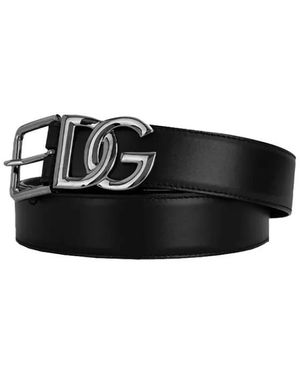Dolce & Gabbana Riemen - Zwart