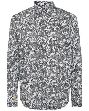 Billionaire Hemd Slim Fit - Grau