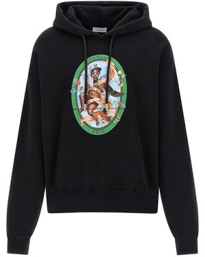 Off-White c/o Virgil Abloh 'Fresco Oval' Hoodie - Schwarz