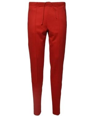 Maison Margiela Jersey Track Pants With Side Band - Rot