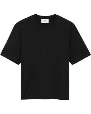 Ami Paris T-Shirts And Polos - Schwarz