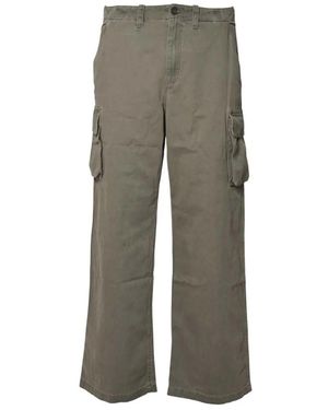 Our Legacy Relaxed Fit Cargo Trousers With Straight Leg Silho - Grau
