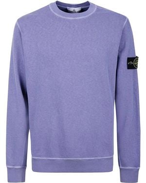 Stone Island Sweaters Lavanda - Blau