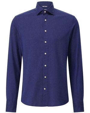 Stenströms Slim-Fit Hemd Aus Baumwolle - Blau